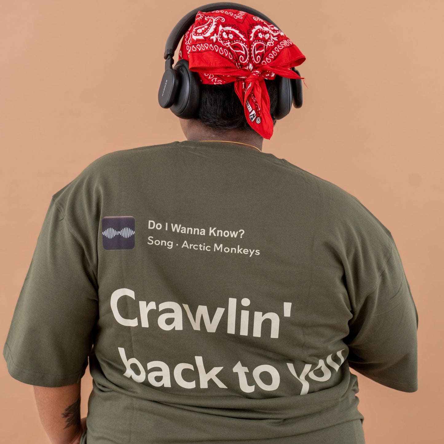 'Do i Wanna Know' | Unisex Oversized Tee | French Terry Cotton 260 GSM