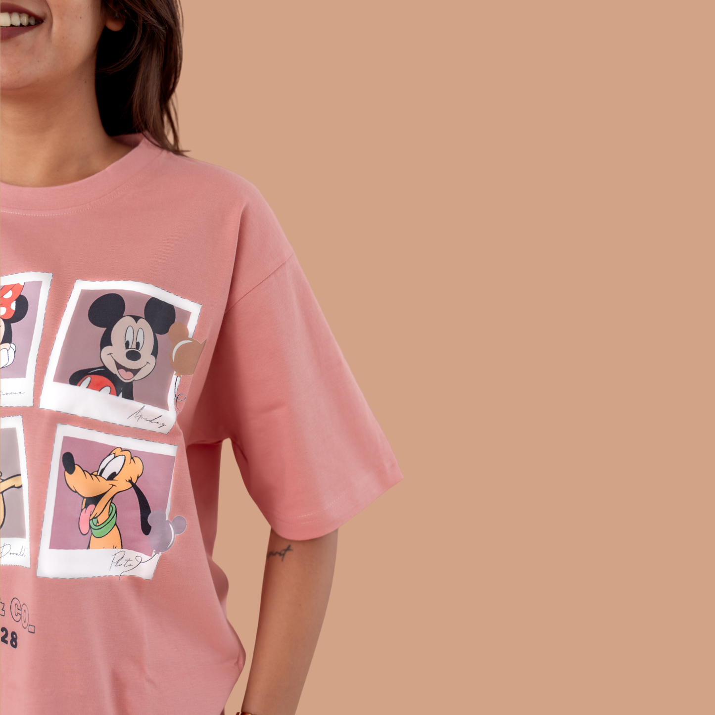 Disney Squad Goals Co-ord | 100% Biowash Cotton | Relaxed Women Loungewear